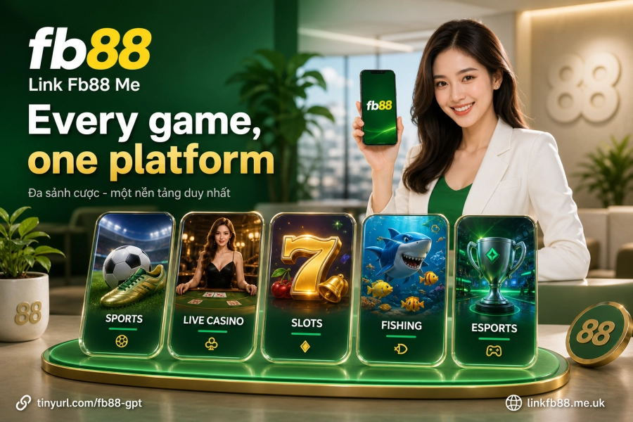 sảnh cược Fb88 thể thao casino slot bắn cá eSports đa dạng 2026
