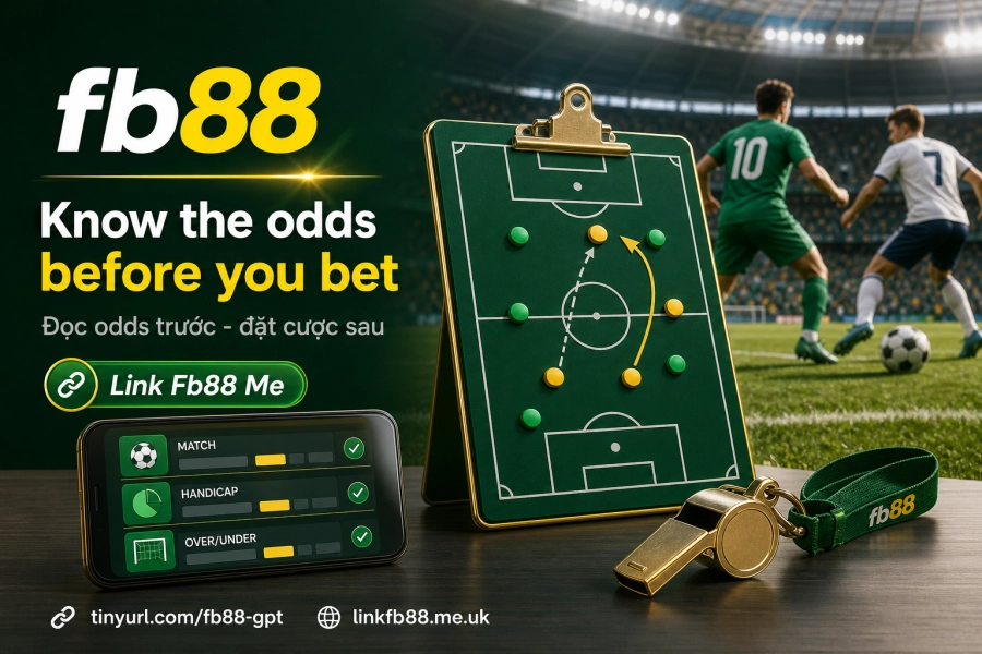 odds kèo thể thao Fb88 châu Á châu Âu tài xỉu tỷ số mức cược 2026