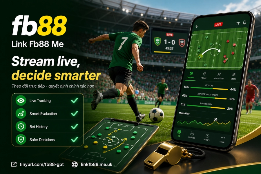 tính năng cược thể thao Fb88 streaming cash-out thống kê lịch thi đấu