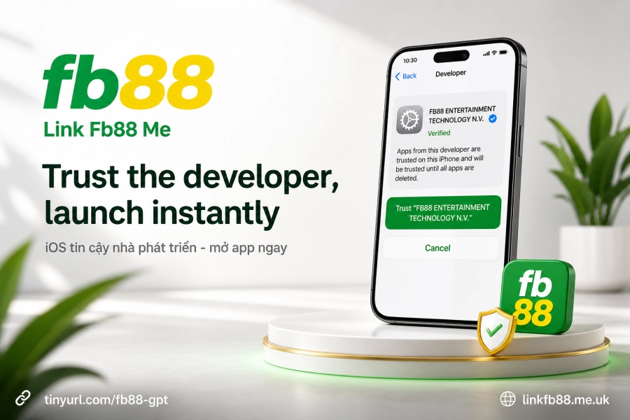 cài app Fb88 iOS xác nhận nhà phát triển tin cậy iPhone iPad